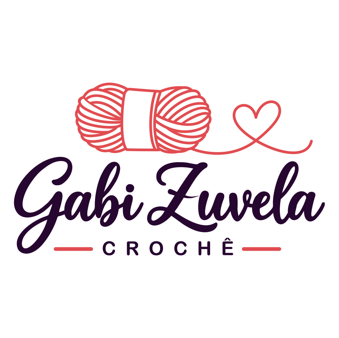 Nova logo colorida — Gabi Zuvela Crochê